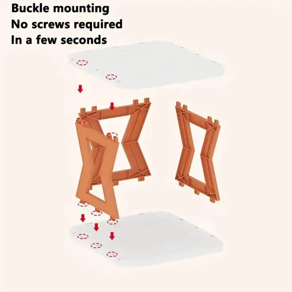 6 Floor Shoe Rack