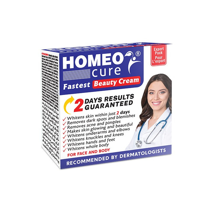 Homeo Cure Beauty Cream Highly Concentrated Fastest 2 Days Results Guaranteed HomeoCure