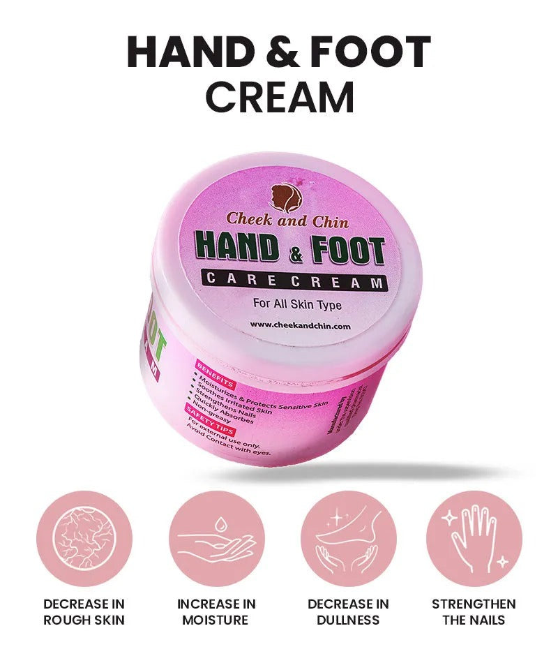 Hand and Foot Extreme Care Cream Strong Whitening Moisturizer Cheek and Chin Face Aloe Vera Gel For All Skin Types