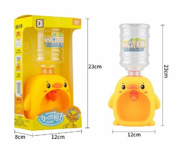 Mini Duck Water Dispenser Toy Drinking Fountain