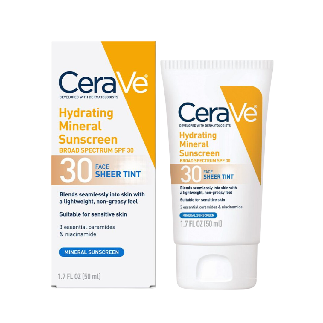 Hydrating Mineral Sunscreen SPF 30 Face Sheer Tint
