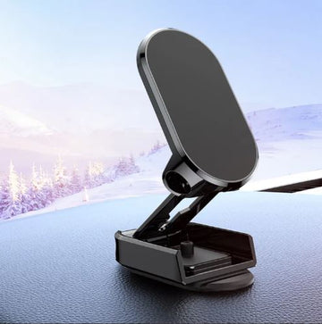 Folding Car Mobile Phone Bracket Base Strong Magnetic Suction 360 Holder