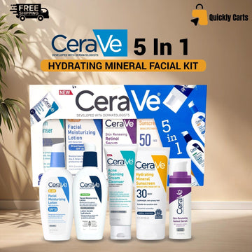 CeraVe Hydrating Mineral Facial Kit 5 In 1