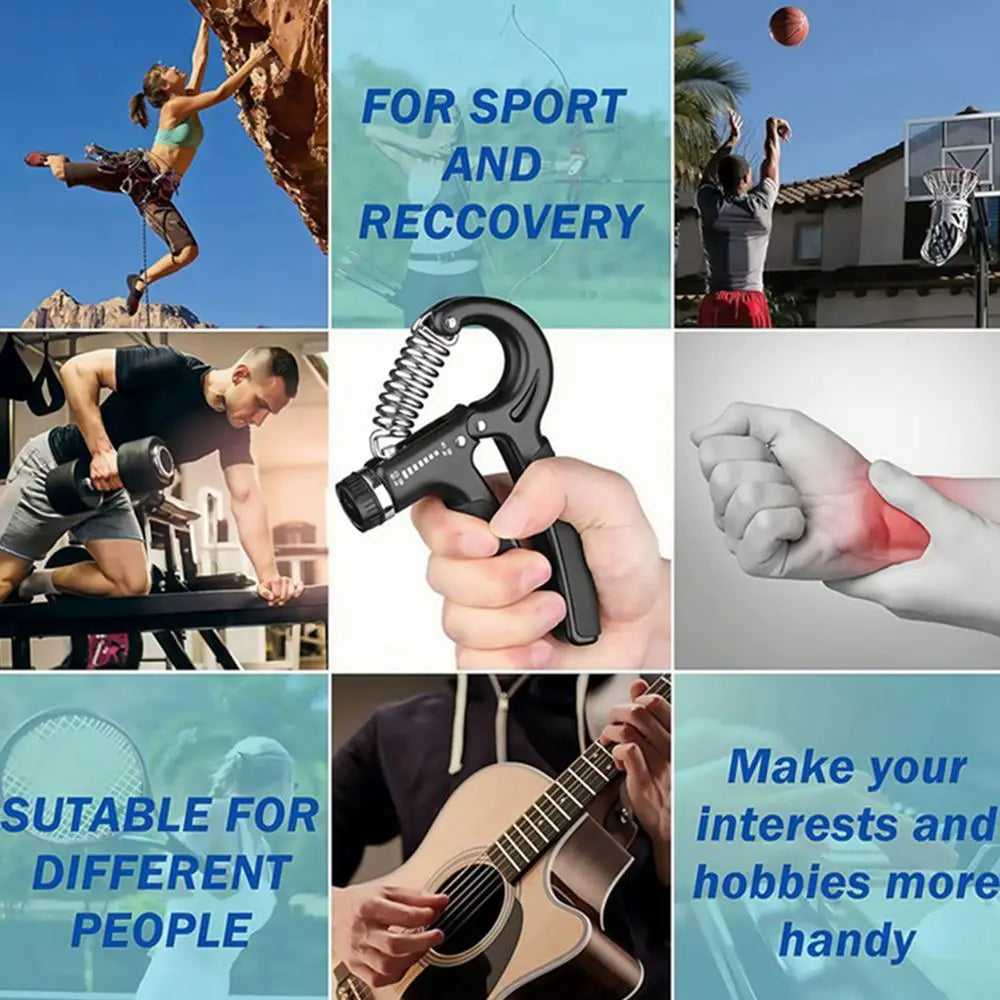 Set Of 2 Adjustable Heavy Hand Grippers (10–40kg)